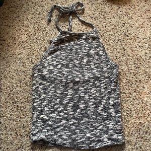 American Eagle Halter Sweater Tank Top